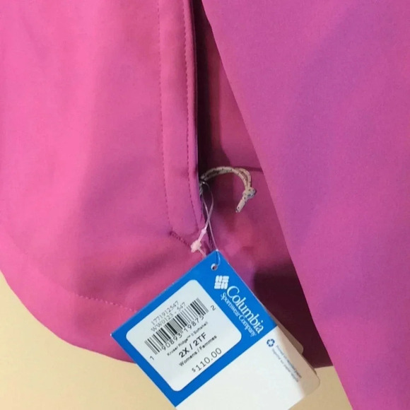 NWT Columbia Fuchsia Jacket Size 2X - Picture 4 of 9